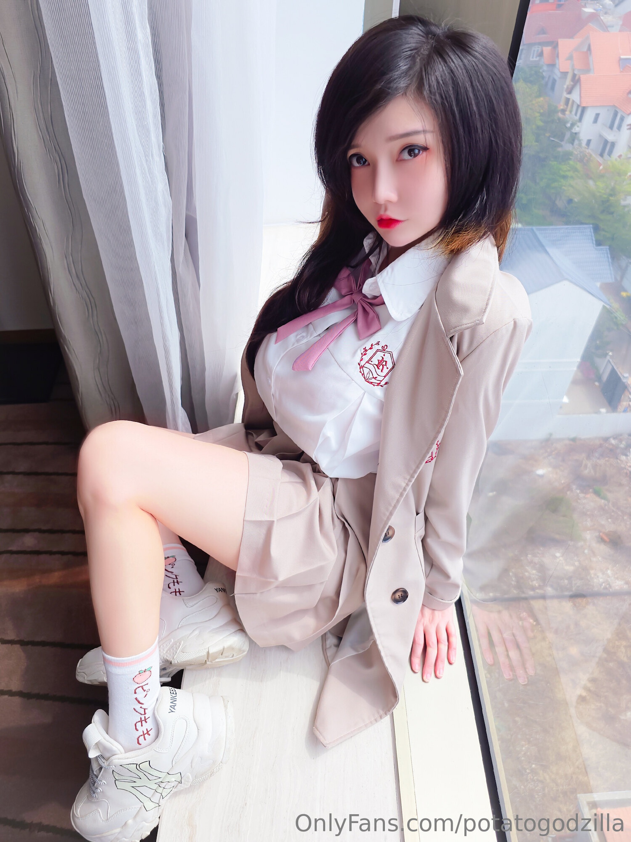 图片[1]-Potato Godzilla – NO.132 Student[25P]-XikXak
